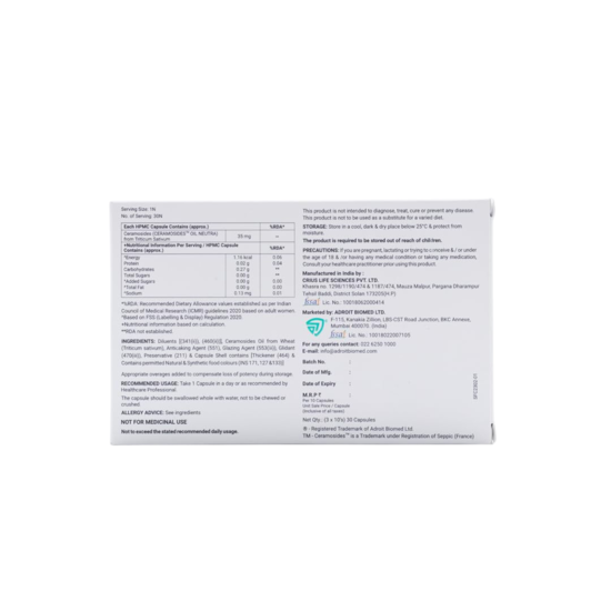 SkinFay Oral Moisturizer Strips 3X10, 30 TAB