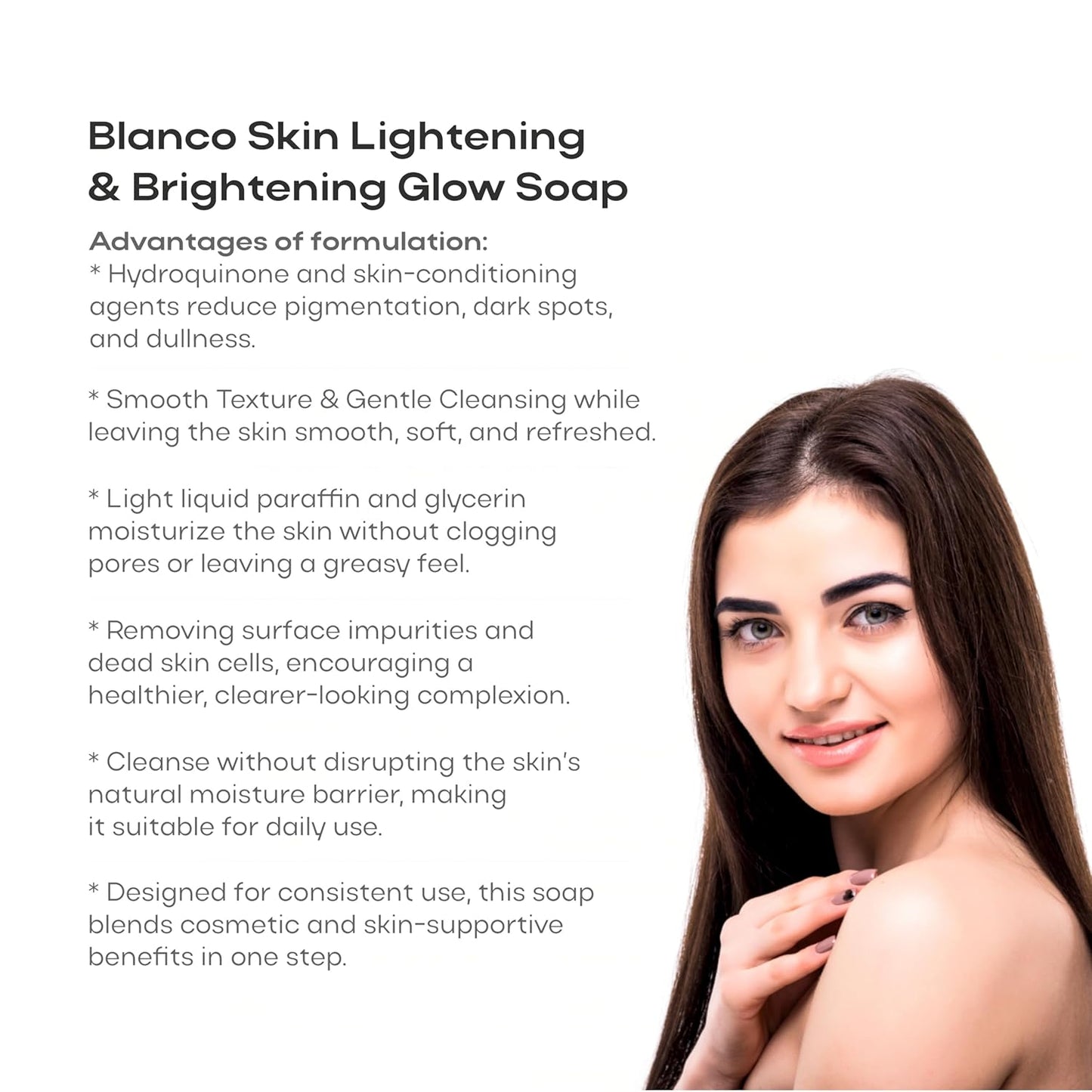 Blanco Skin Lightenine & Brightening Glow Soap 100gm