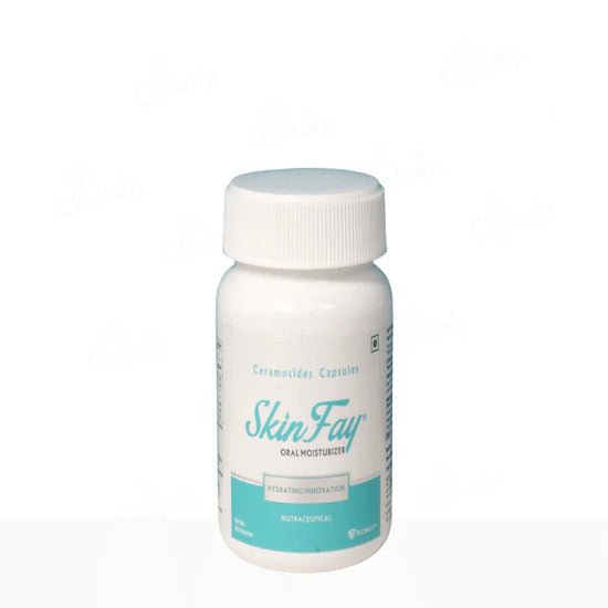 Skinfay moisturizer bottle, 30caps