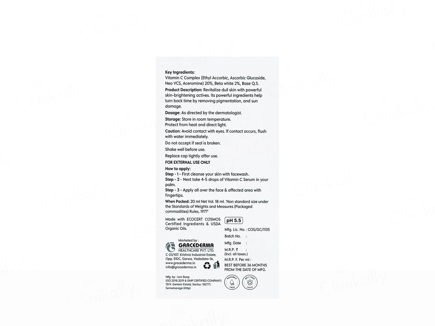 C-Shine Glow Enhancing Face Serum,