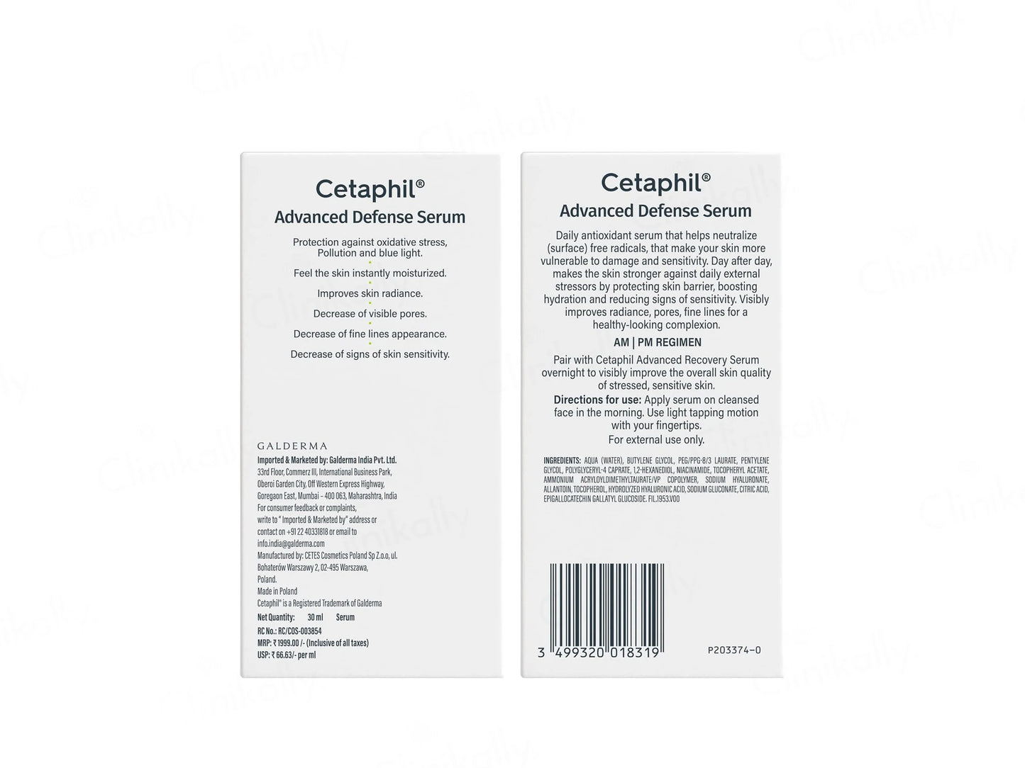 Cetaphil Advanced Defense AM Serum, 30ml