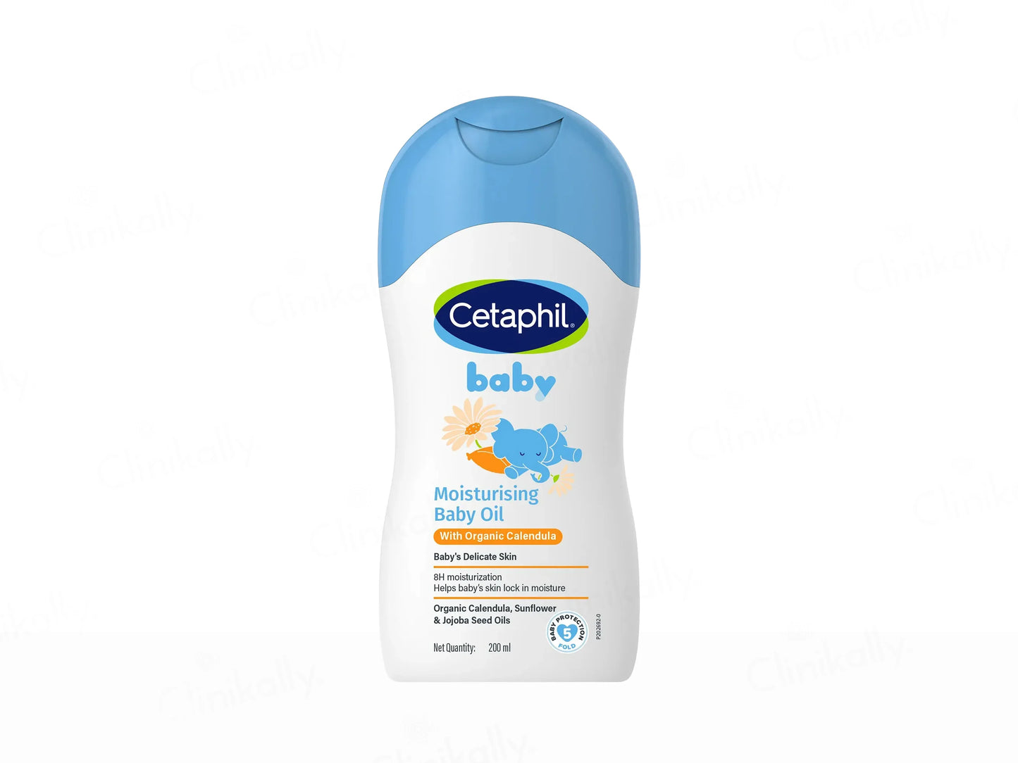Cetaphil Baby Moisturising Oil With Organic Calendula, 200ml