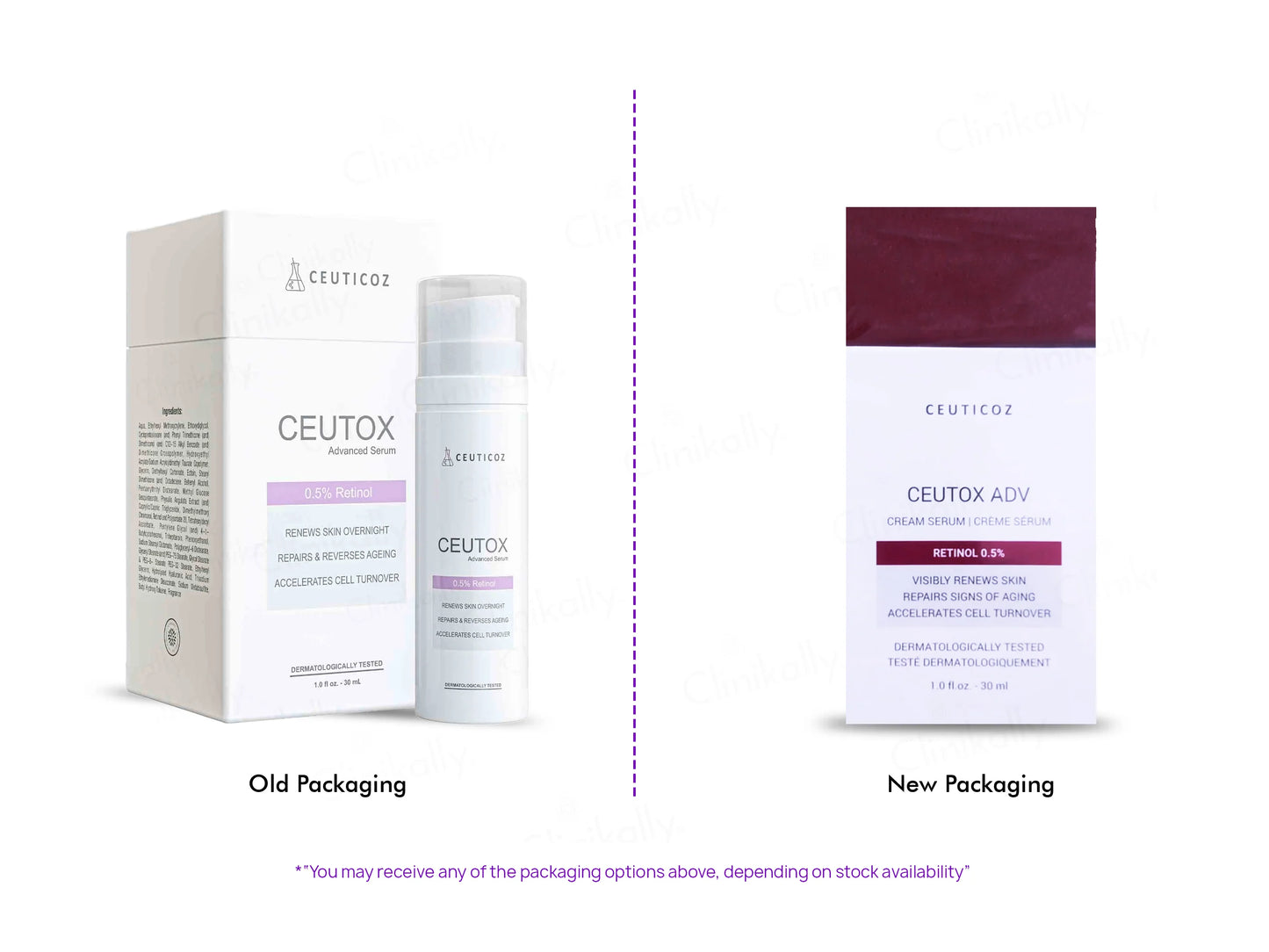 Ceutox ADV 0.5% Retinol Cream Serum, 30ml