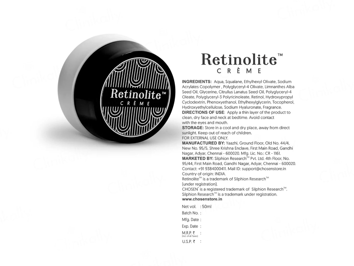 Chosen Retinolite Creme 50ml