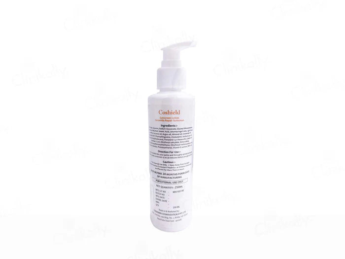Cosderma Coshield Ceramide Repair Sunscreen Lotion SPF 50 250ML