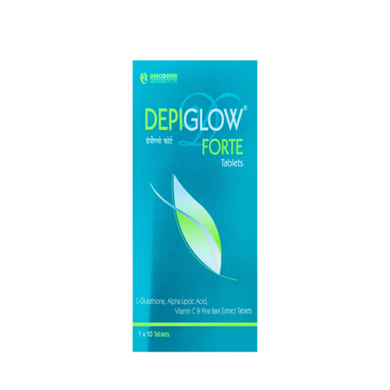 Depiglow Forte Tablet | Brightening & Anti-Pigmentation Supplement   Dermatics.in