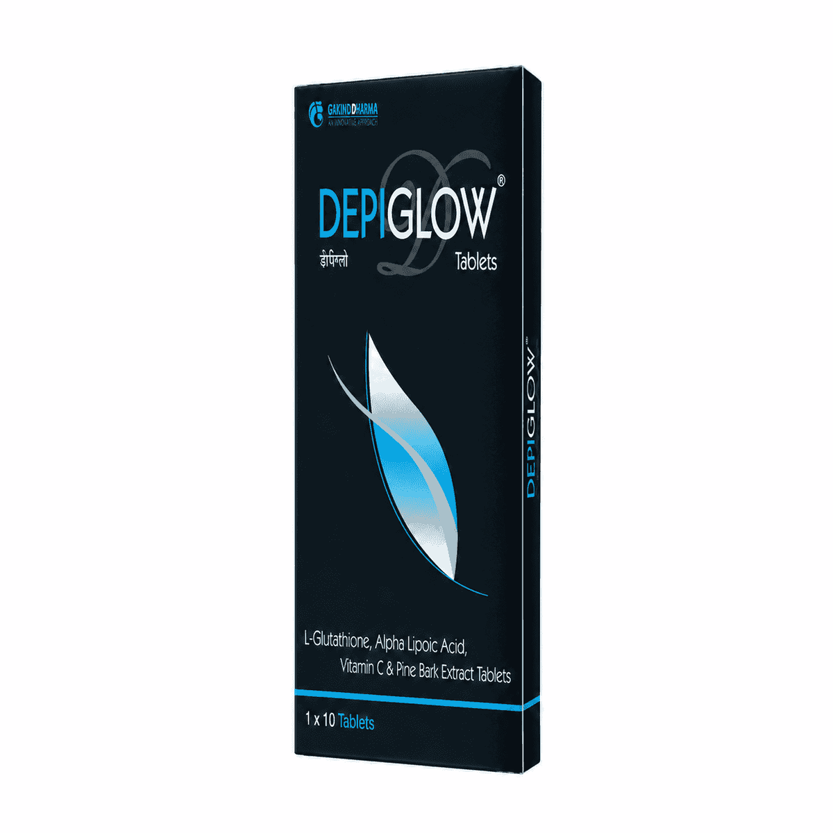Depiglow Whitening Tablet 10 Tab PACK OF 2