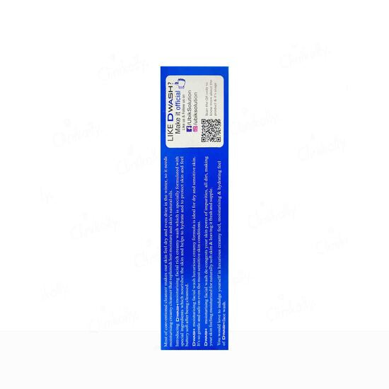 DWash Moisturising Facial Wash For Dry Skin,