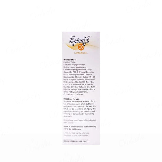 Episoft OC Cleansing Gel, 125ml