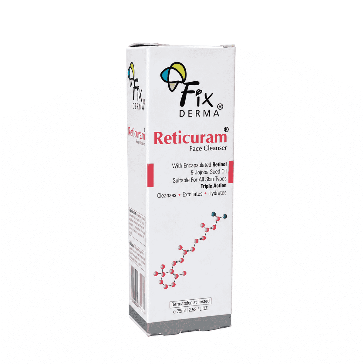 Fixderma Reticuram Face Cleanser PACK OF 2 75ml
