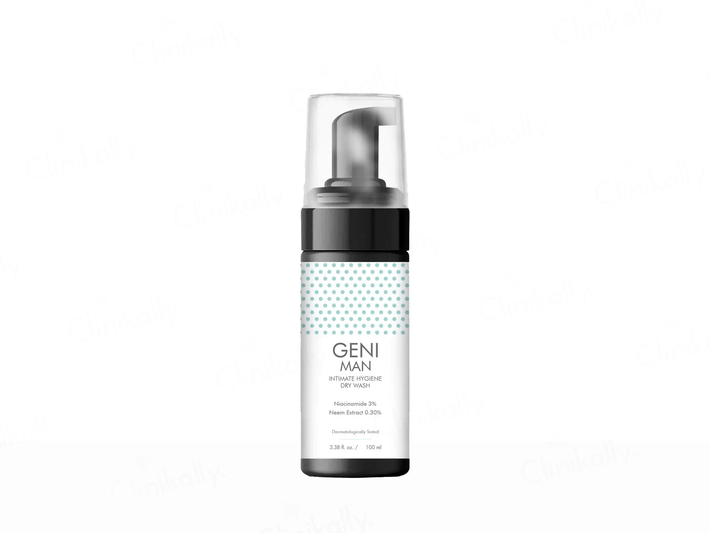 Geni Man Intimate Hygiene Dry Wash 150ml