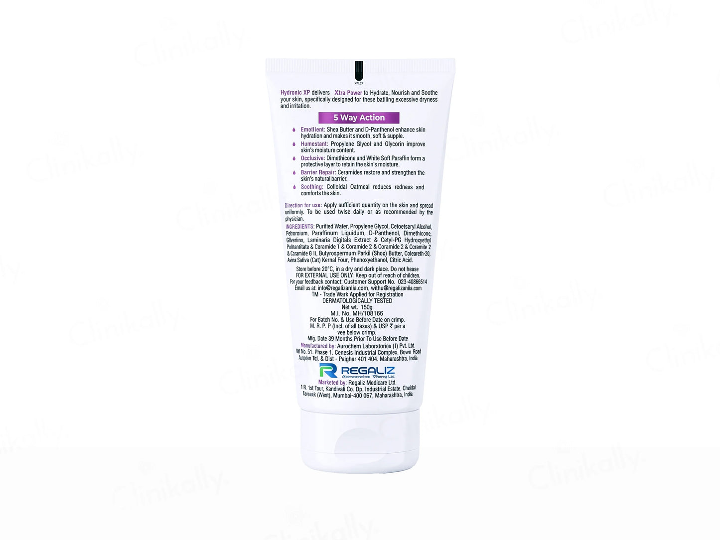 Hydronic XP Moisturising Cream, 150 gm
