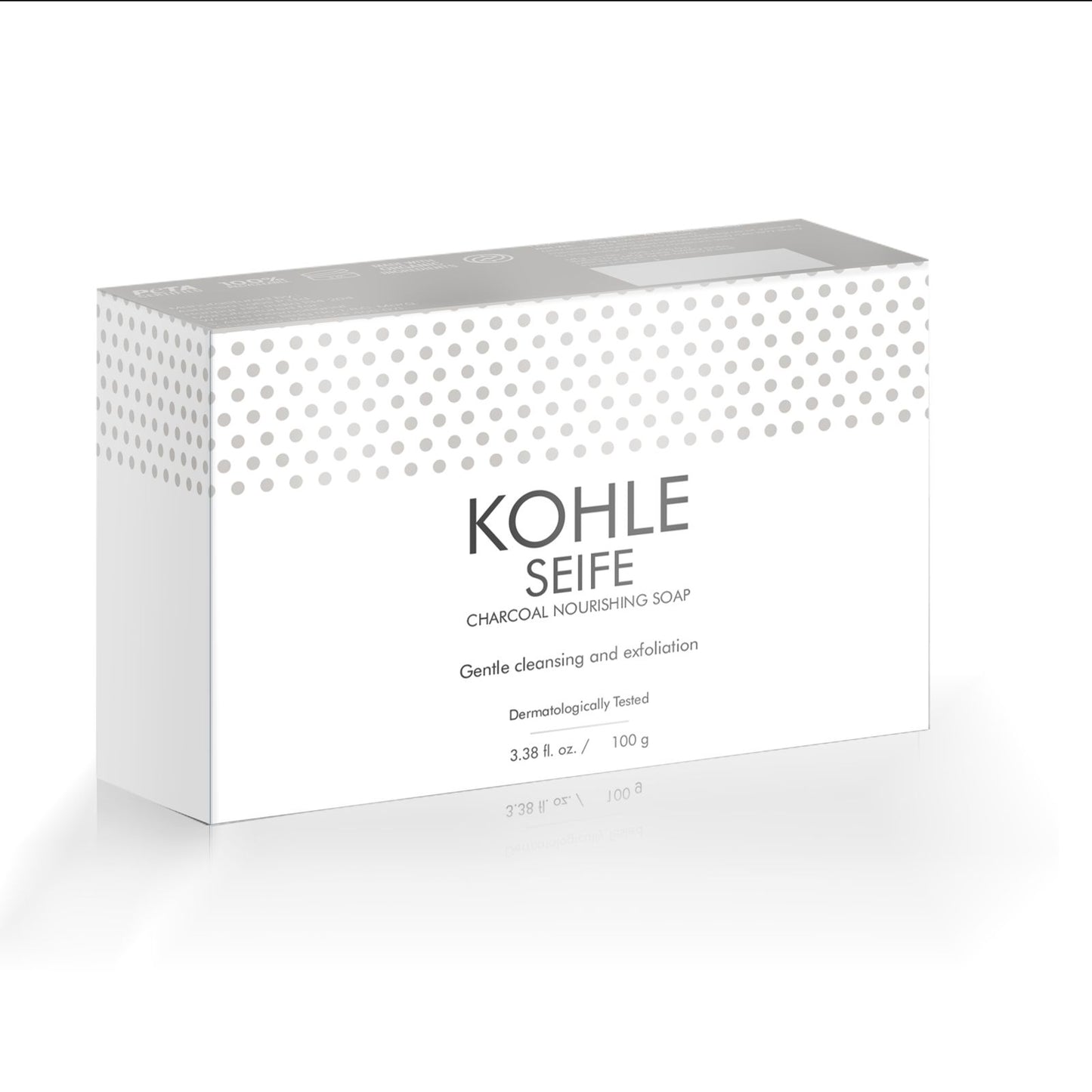 Kohle Seife Charcoal nourishing Saop 100gm