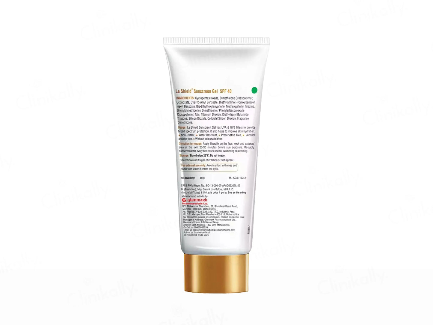 La Shield Sunscreen Gel SPF 40 50gm