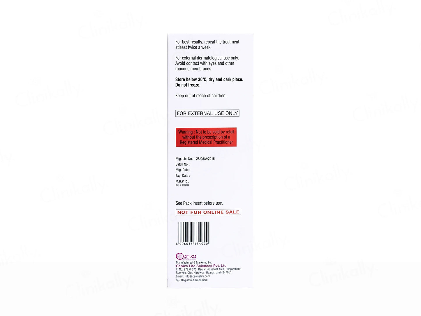 Nizoclin-S Medicated Shampoo, 100ml