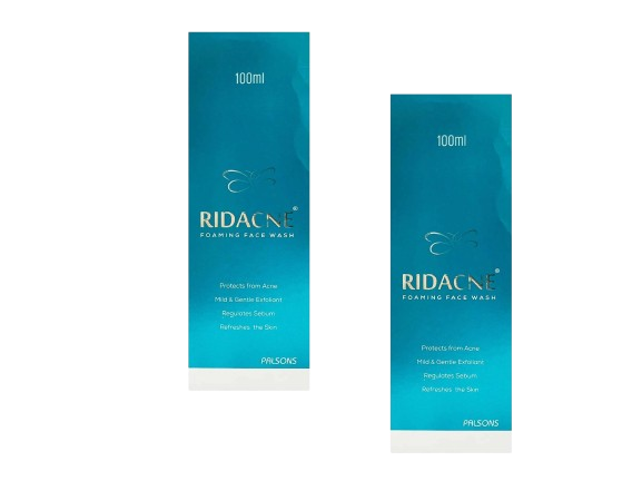 Ridacne foaming face wash,