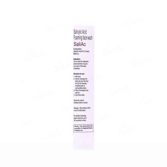 SaliAc Foaming Face Wash,