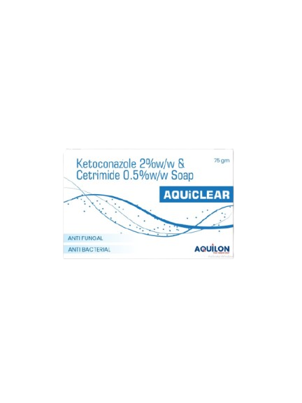 AQUICLEAR SOAP 75gm, pack of 3