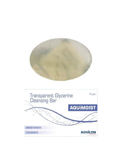 AQUIMOIST Transparent SOAP 75gm, pack of 4