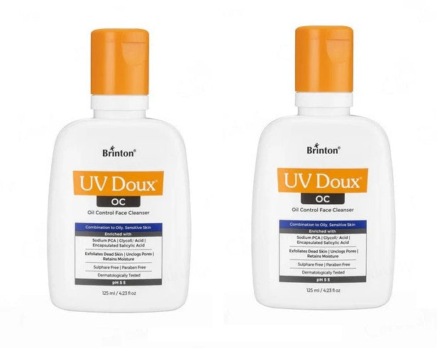 Uv Doux OC Oil Control Face Cleanser For Combination To Oily - Sensitive Skin,