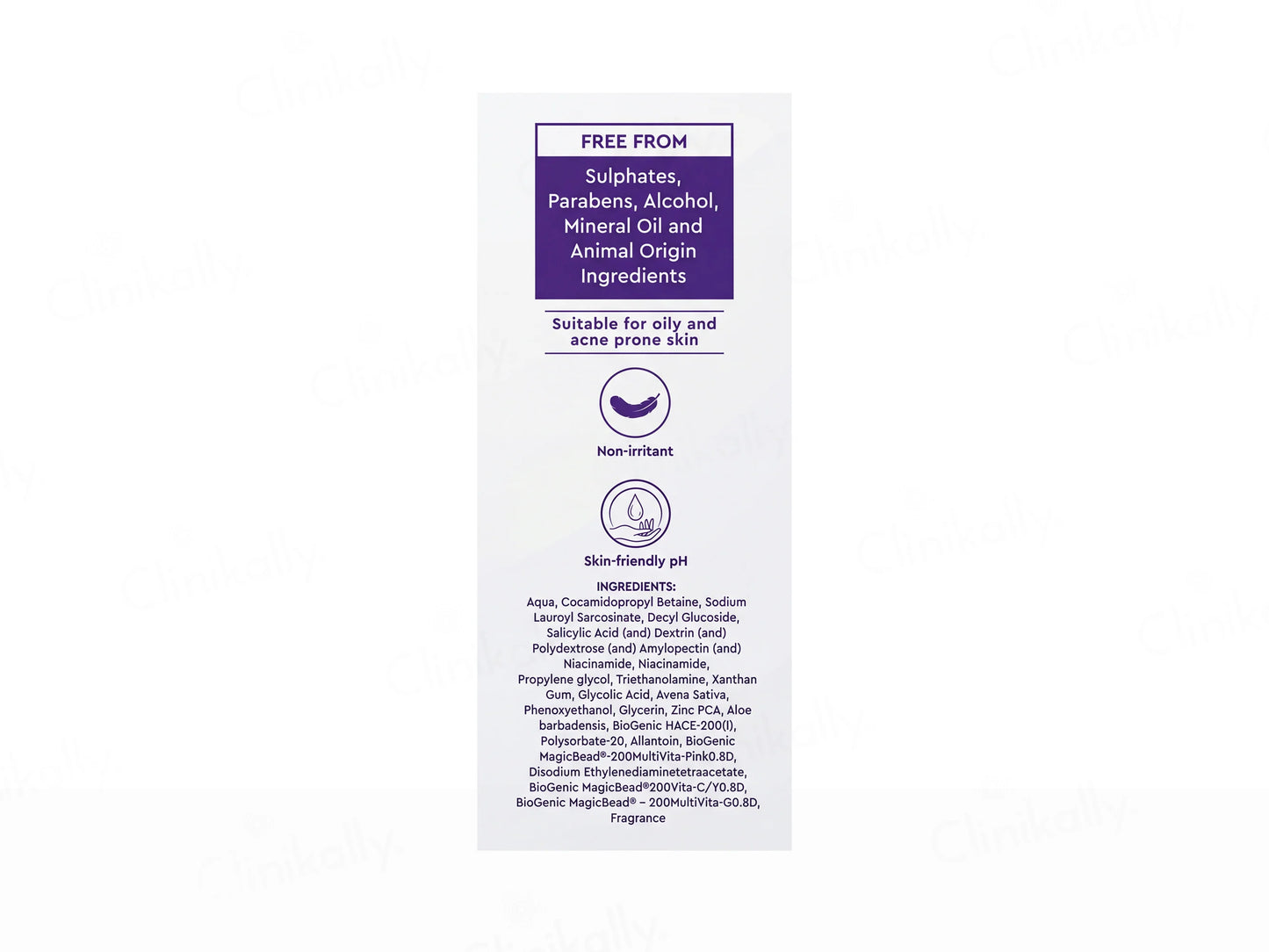 Venusia Acne Facewash, 75gm