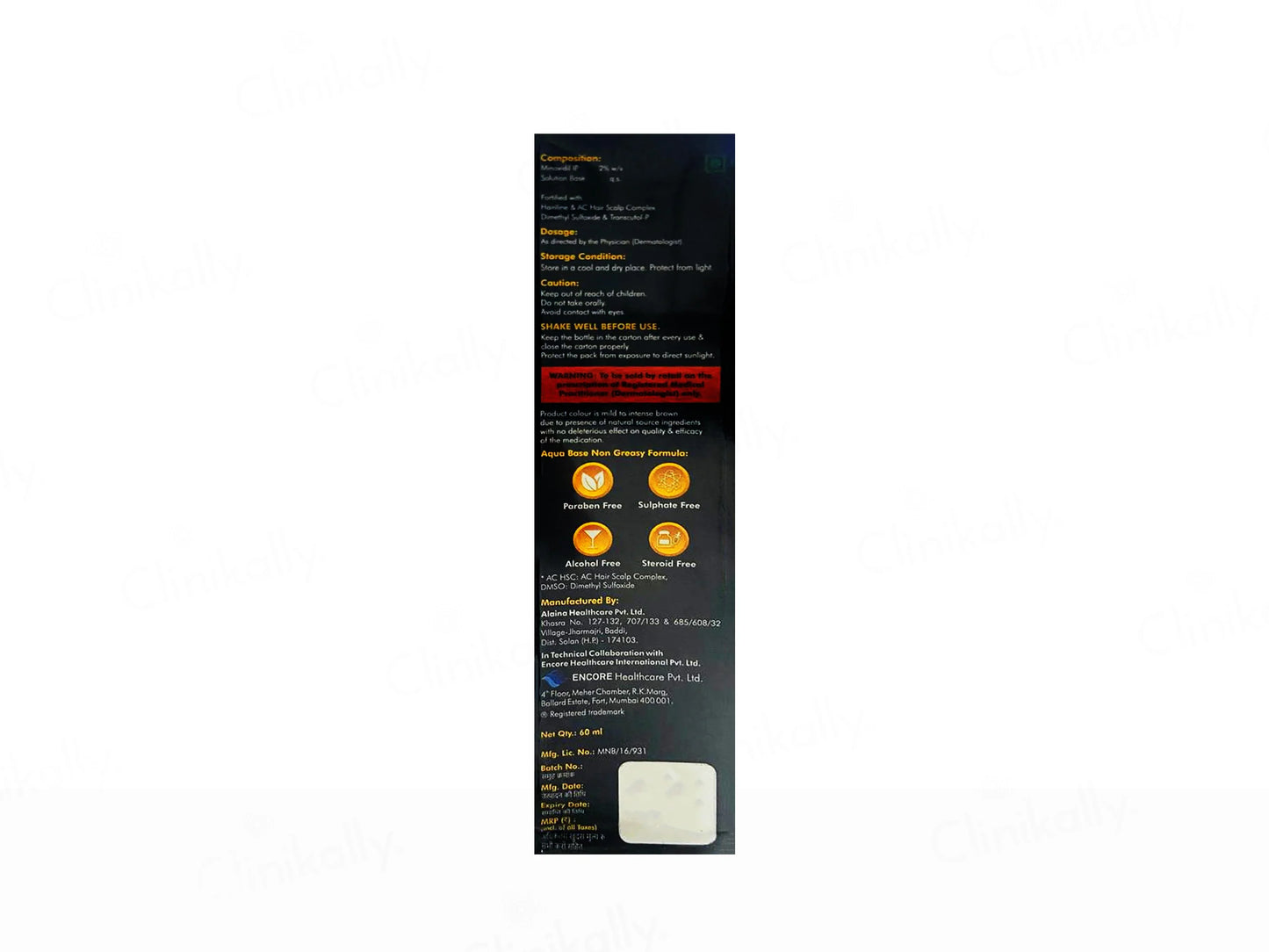 Verilich M 2% Topical Solution 60ml