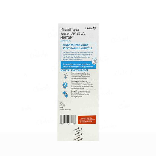 Mintop Alcohol Free 5%, 60ml