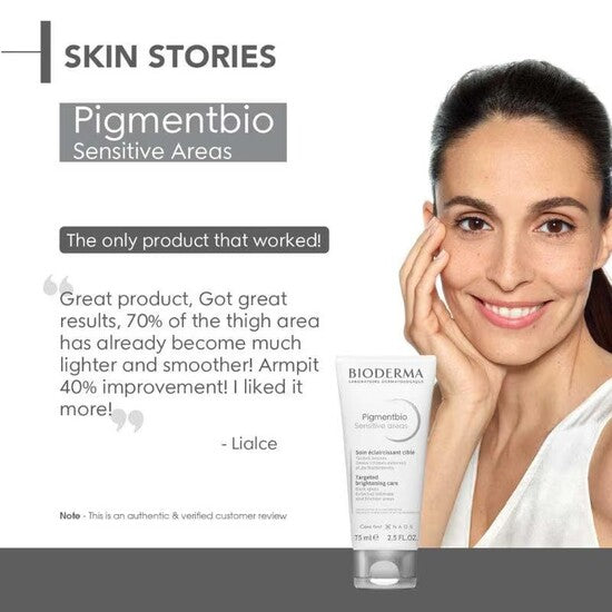 Bioderma Pigmentbio Sensitive Areas Cream 75ml
