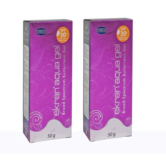 Ekran Aqua Gel Sunscreen SPF 30+/PA+++, 50g