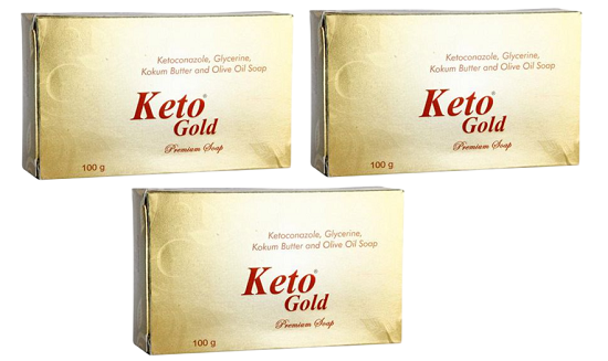 Keto Gold Soap 100gm,
