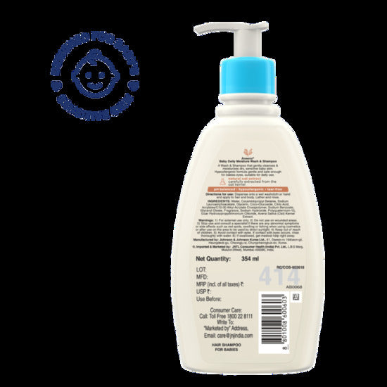 Aveeno Baby Daily Moisture Wash & Shampoo,