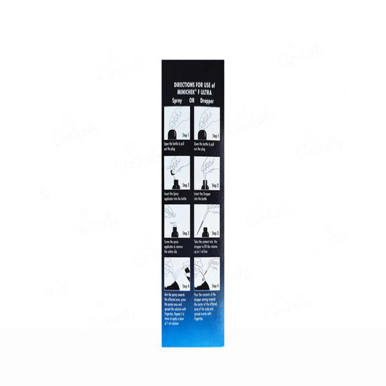 Minichek Ultra F Topical Solution, 60ml