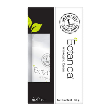 Botanica Anti Ageing cream, Controls wrinkles and fine lines, Non Comedogenic, 50 gm