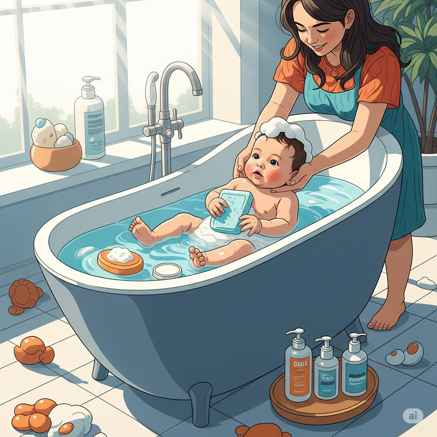 Baby Bathing