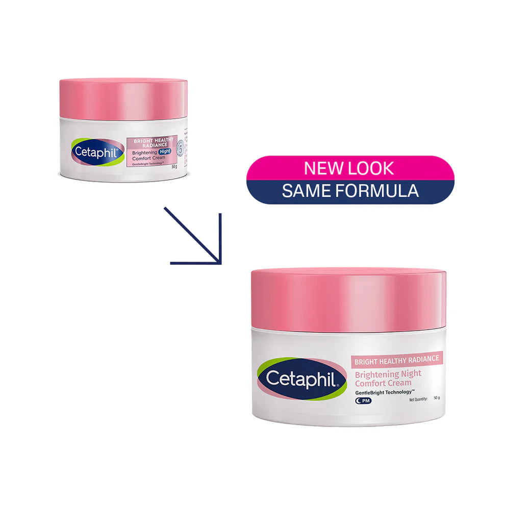 Cetaphil Brightening Night Comfort Cream, 50 g