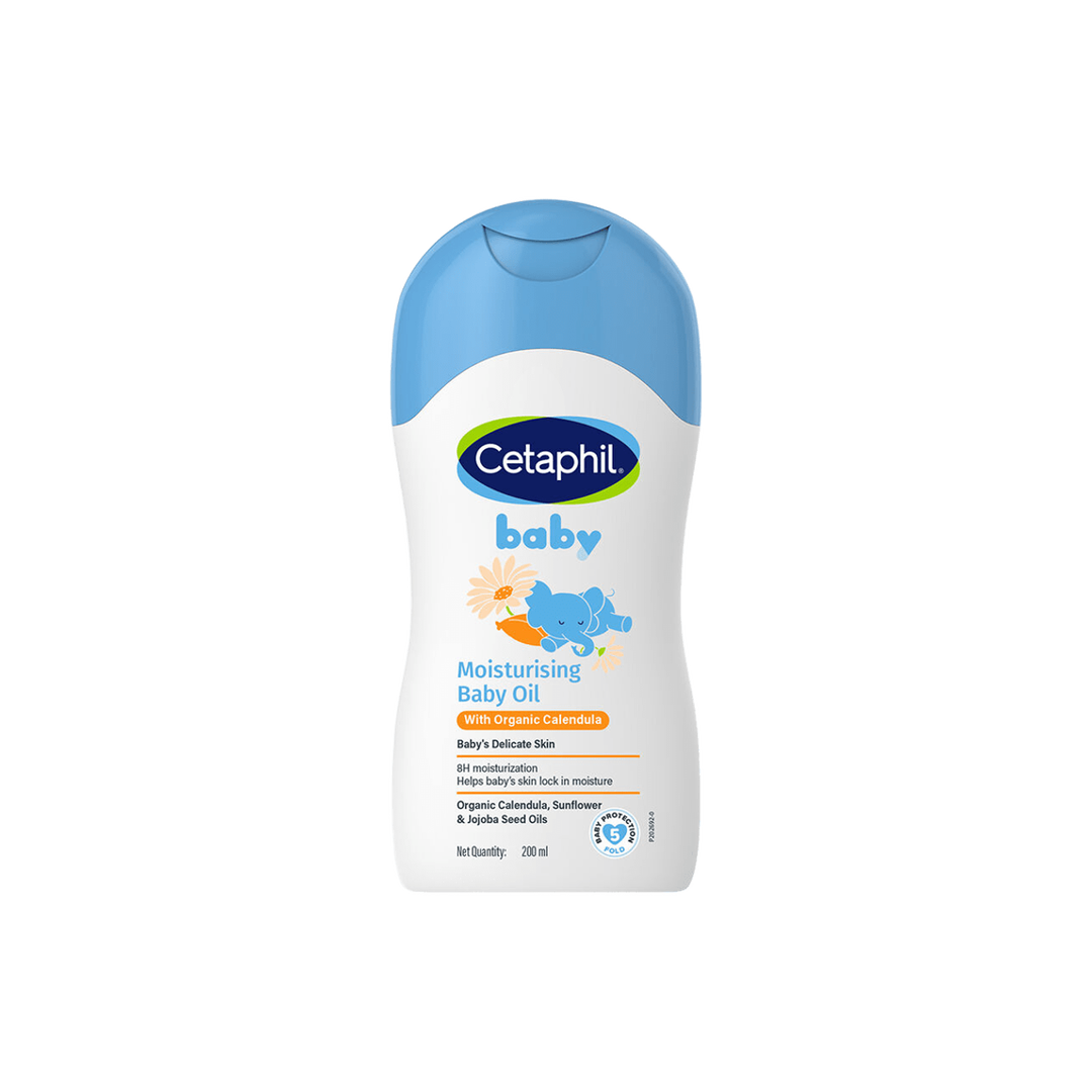Cetaphil Baby Moisturising Oil With Organic Calendula, 200ml