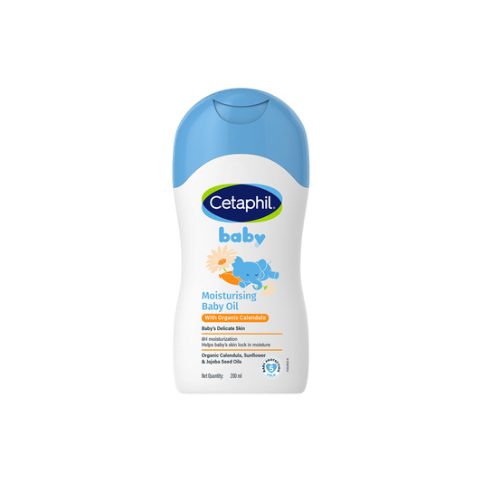 Cetaphil Baby Moisturising Oil With Organic Calendula, 200ml