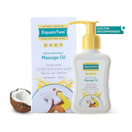 EqualsTwo Baby Massage Oil 100ml