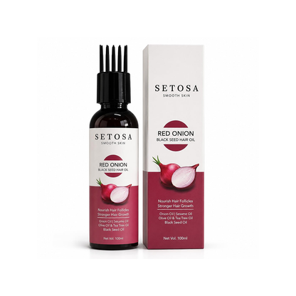 Setosa Smooth Skin Red Onion Black Seed Hair Oil 100ml