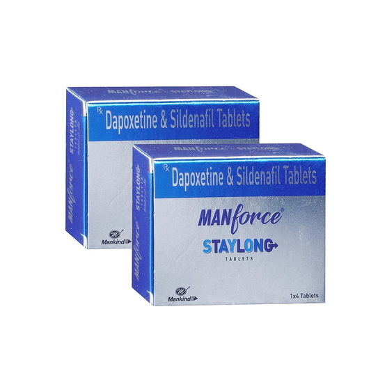 Manforce Stay Long Tablet 1 x 4 Tab Pack of 2