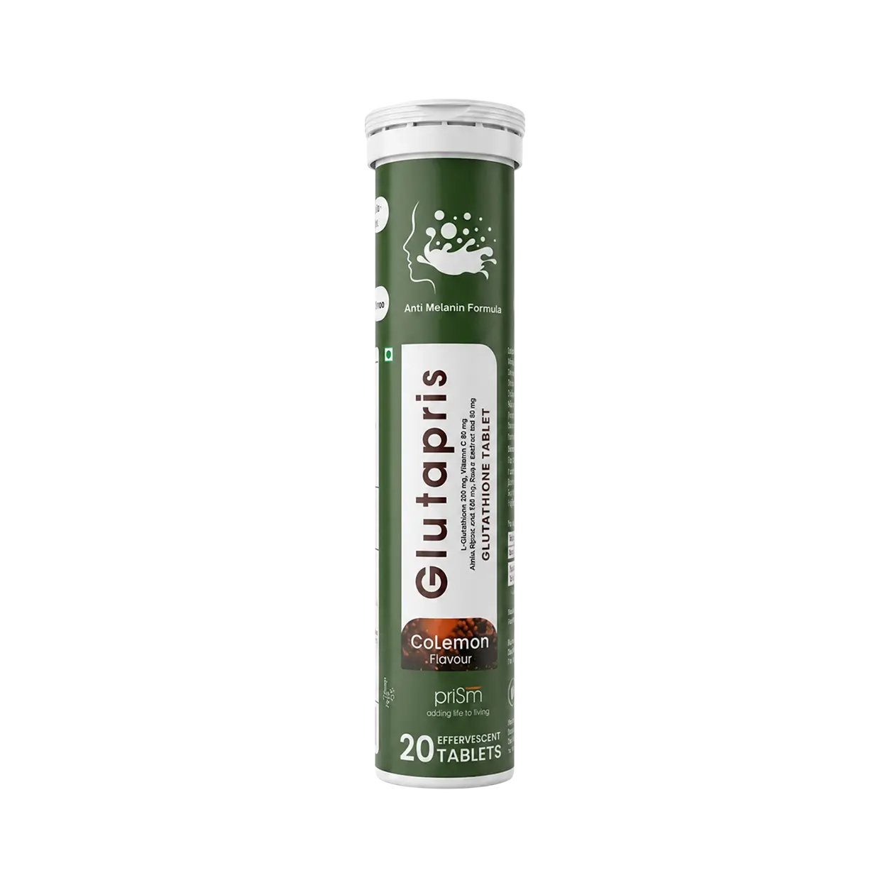 Glutapris L-Glutathine CoLemon Flavour tab, 20 Tab