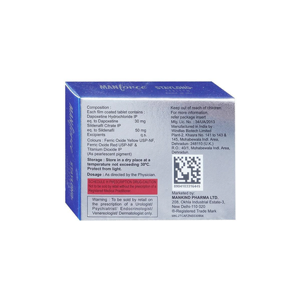 Manforce Stay Long Tablet 1 x 4 Tab Pack of 2