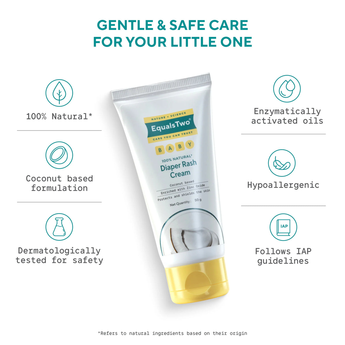 EqualsTwo Diaper Rash Cream 50gm