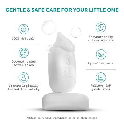 EqualsTwo Baby Cleansing Bar 75gm