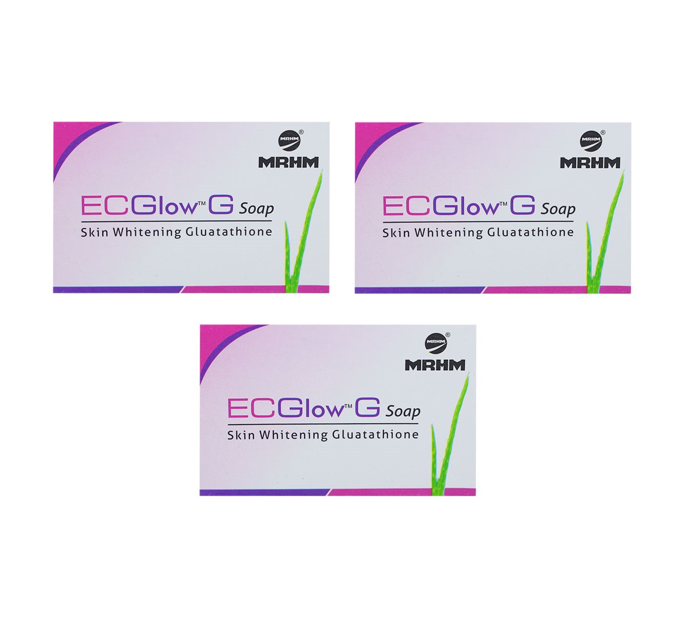 ECGLOW G SOAP ( 75 G ) PACK OF 3