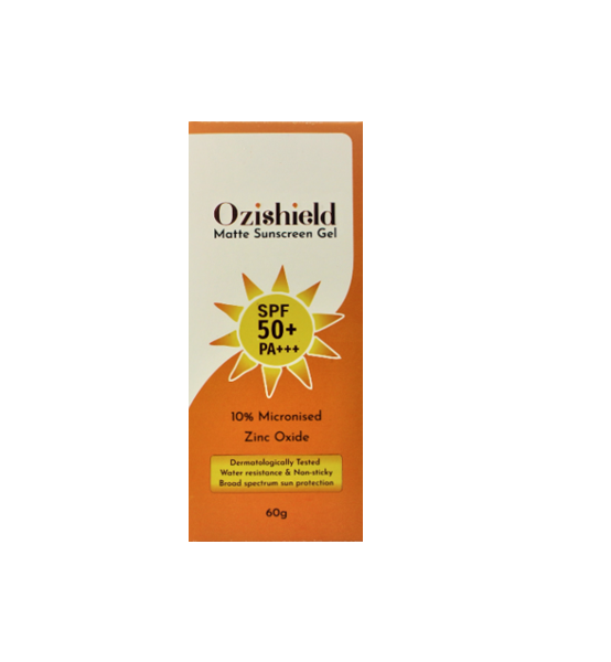 Ozishield Matte Sunscreen Gel spf 50+ 60gm