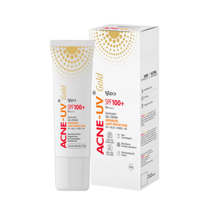 Acne Uv Gold Sunscreen Gel SPF 100+ PA++++,