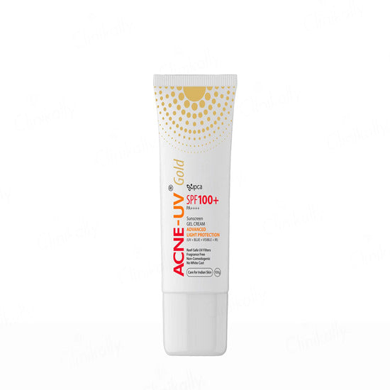 Acne Uv Gold Sunscreen Gel SPF 100+ PA++++,