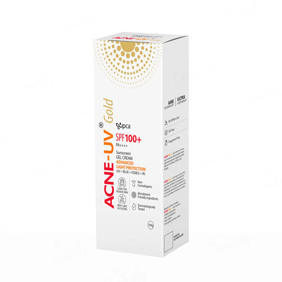 Acne Uv Gold Sunscreen Gel SPF 100+ PA++++,