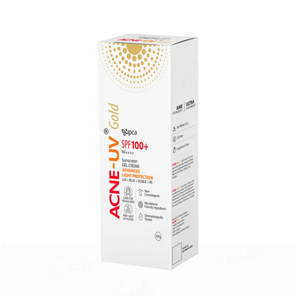 Acne Uv Gold Sunscreen Gel SPF 100+ PA++++,